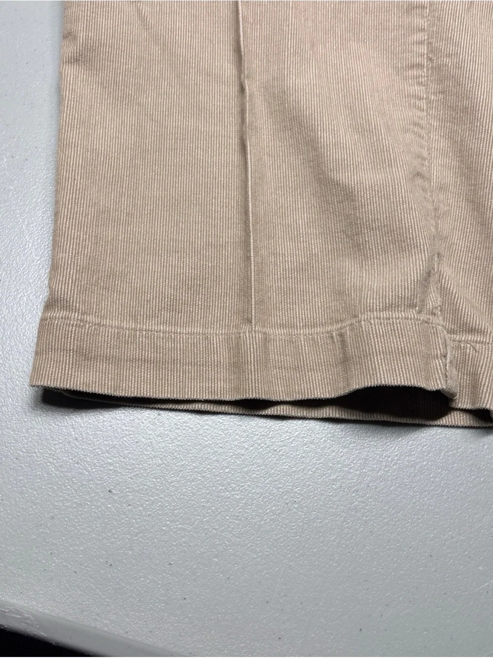 VTG Polo Ralph Lauren Mens 36X30 Corduroy Pants Tan Pleated Leg Classic 90s Y2K